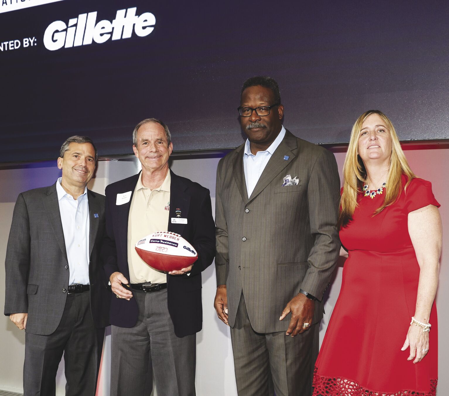 Kurt Webber earns $10K for Camp Resilience through Patriots award